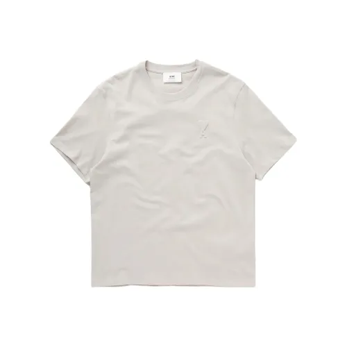 AMIPARIS SS24 T-Shirt Унисекс Экрю