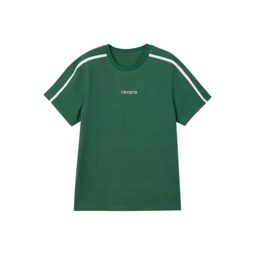 CROQUIS T-Shirt Унисекс Зеленый Бордовый Серый