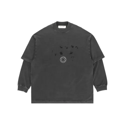 1017 ALYX 9SM совместная промытый черный мужской T-рубашки