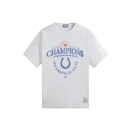 Kith X NFL FW23 Co Branded SERIES Белая Унисекс Футболка