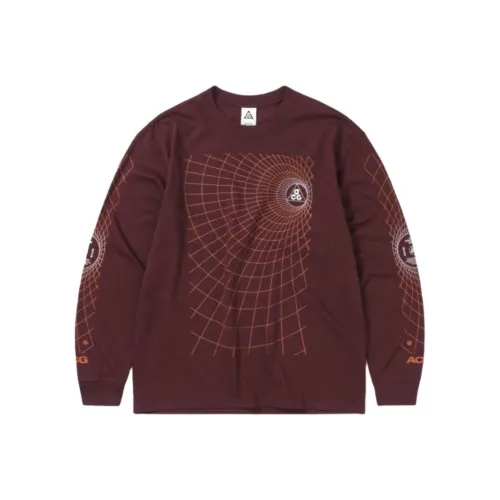 Nike ACG Night Красный Мужская T-рубашка