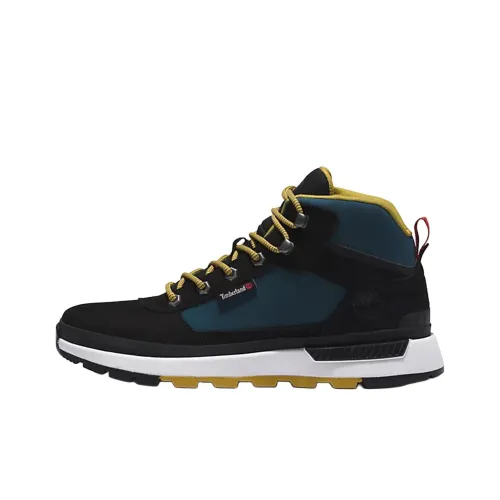 Timberland Field Trekker противоскользящая устойчивая к истиранию низкий топ походная обувь мужская черно-синяя