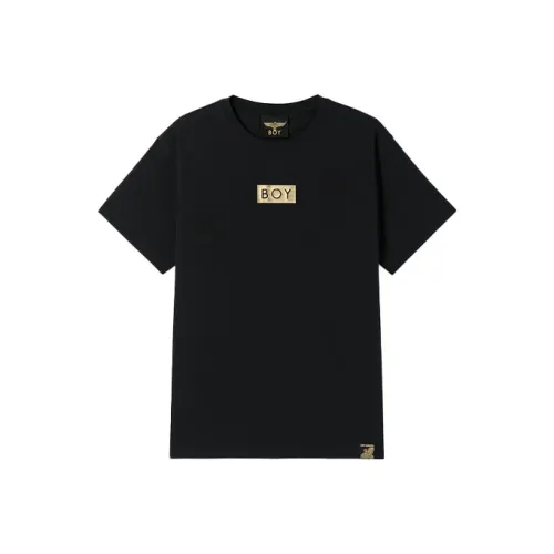 BOY LONDON Мужские черные футболки