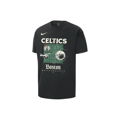 Nike Boston Celtics Courtside T-Shirt Boston Celtics Мужской Черный