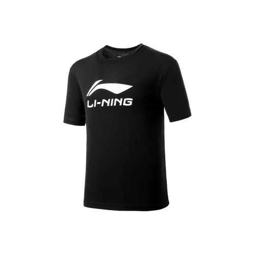 LINING Черная унисекс футболка