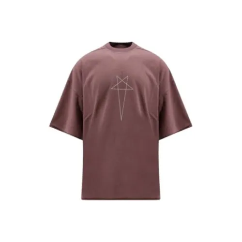 Rick Owens DRKSHDW Коричневый Мужской T-рубашки