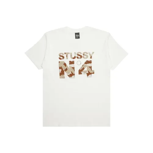 Stussy Белый Мужской T-Рубашки