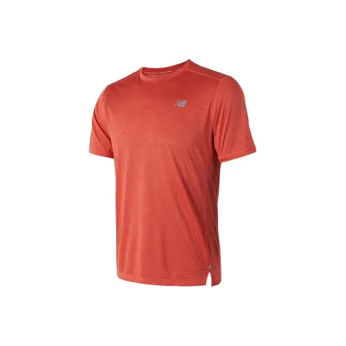 New Balance Sports Life Collection Оранжевый Красный Мужская Футболка