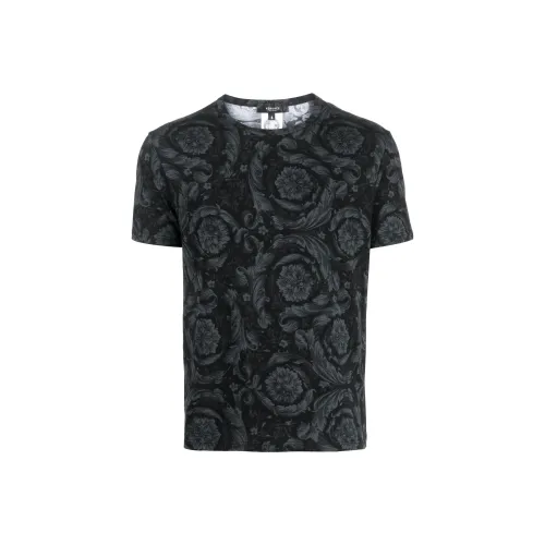 VERSACE Серые Мужские T-Рубашки