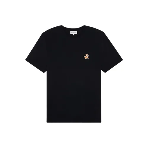 Maison Kitsune SS24 T-Shirt Мужской Черный