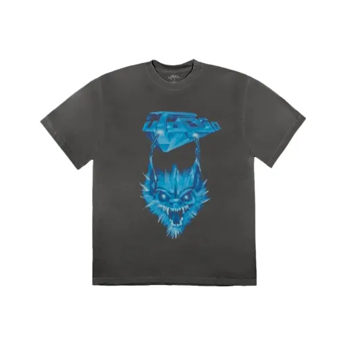 TRAVIS SCOTT Travis Scott SS23 UTOPIA ограниченная серия Черная унисекс футболка