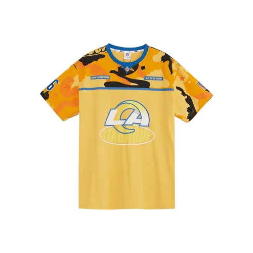 NFL X STA Co Branded Series Желтые Унисекс Футболки