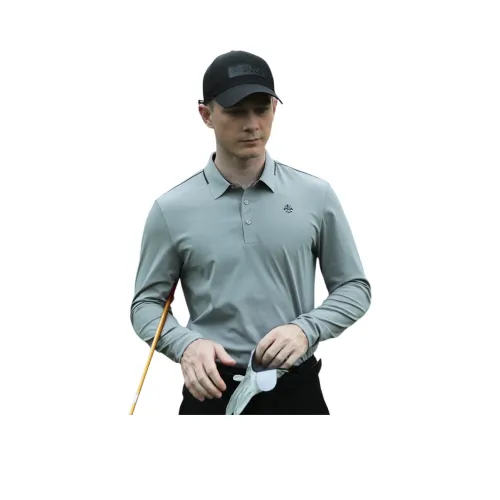 PGA Серый Мужской T-Рубашки