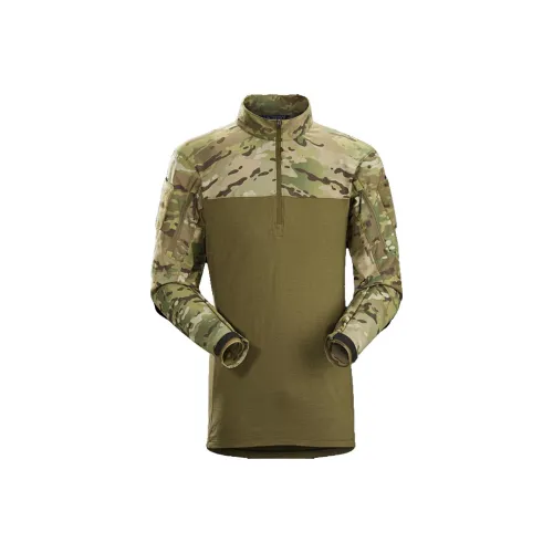 Arcteryx Beginners' Bird Military Bird Collection Рубашка Мужская Зеленая