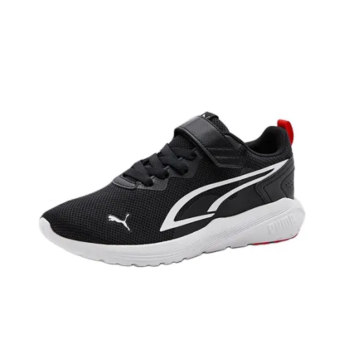 PUMA All Day Active Детская беговая обувь Низкий топ Черный Школьный возраст