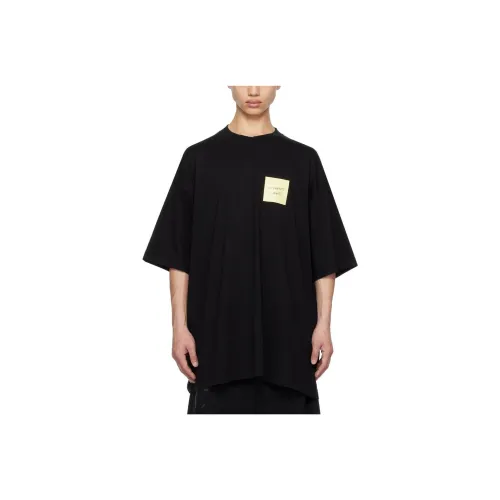 Vetements Черные Мужские T-Рубашки