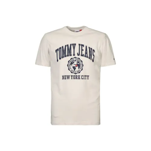 Tommy Hilfiger Экрю Мужская T-рубашка