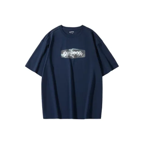 OUTDOOR PRODUCTS Темно-синие мужские футболки T