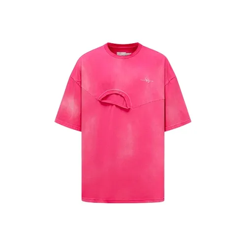 Feng Chen Wang T-Shirt Унисекс Красный