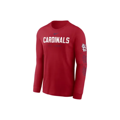 nike St. Louis Cardinals Repeater T Рубашка Мужская Красная