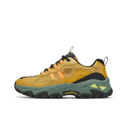 Skechers OUTDOOR MENS Кэжуал Низкий Топ Желтый Мужской