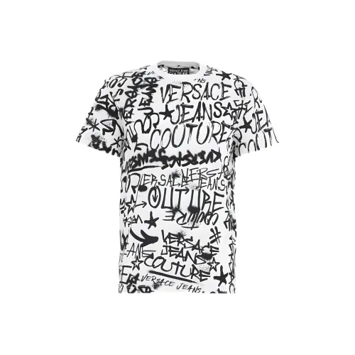 VERSACE Белые Мужские T-рубашки