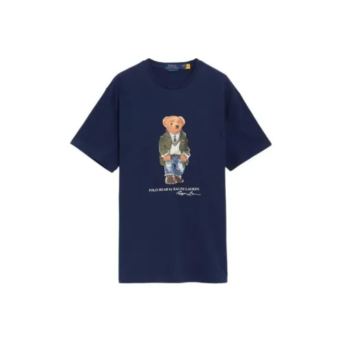 Polo Ralph Lauren SS24 T Рубашка Мужская Морской Синий