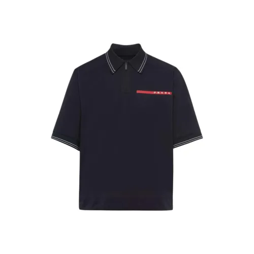 PRADA Мужские черные T-рубашки