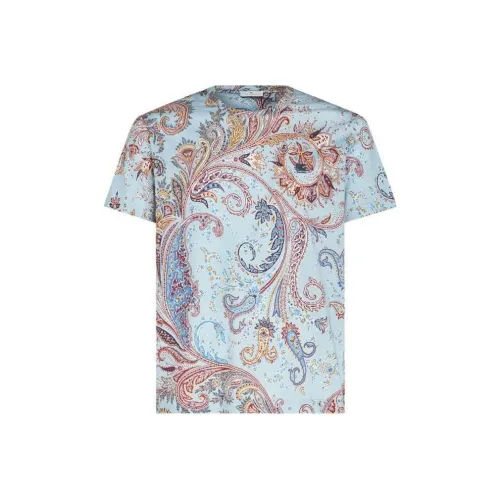 ETRO Мужские синие T-рубашки