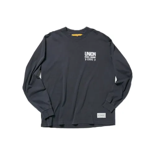 Union Винтаж Морской Синий Мужская Футболка