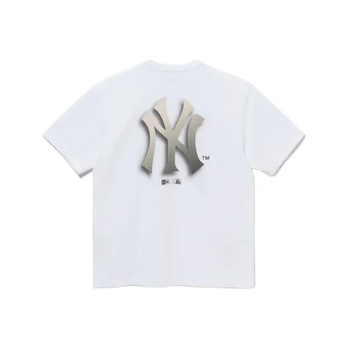 New Era Белый Унисекс Футболка