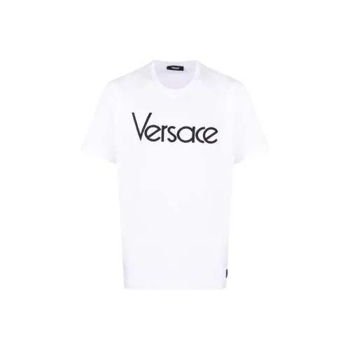 VERSACE Белые Мужские T-рубашки