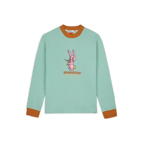 Brain Dead co-brand Мятные Мужские T-Рубашки