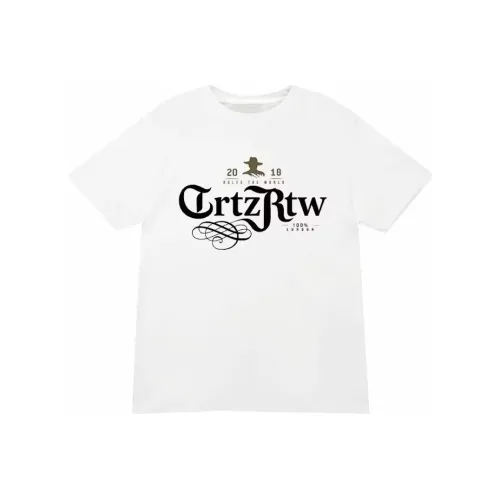 Corteiz Белая Унисекс Футболка