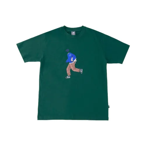 New Balance совместная футболка T Мужская Зеленая