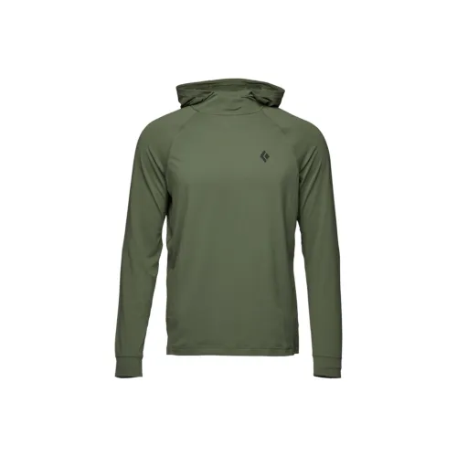 Черный бриллиант BD T-рубашка мужская зеленый для кемпинга