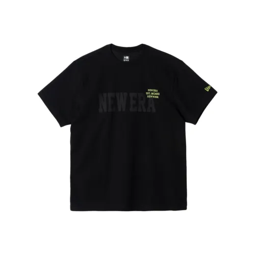New Era SS24 T-Shirt Унисекс Черный