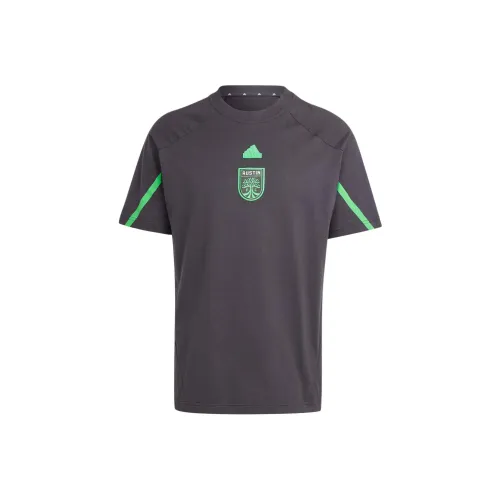 Adidas Austin FC Дизайнерский Для Gameday Путешествие Футболка Мужская Черная