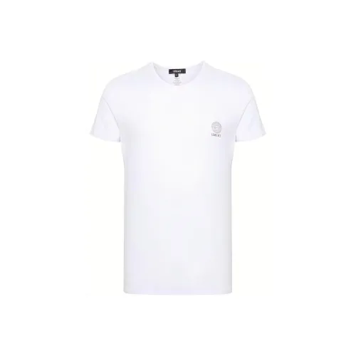 VERSACE Белые Мужские T-рубашки