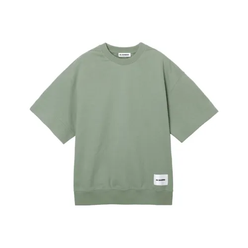 JIL SANDER Зеленые Мужские T-рубашки