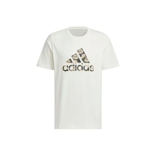 Adidas Sportlife T-Shirt Мужская Нефритово-белая
