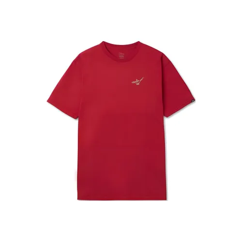 Vans X Disney Co Бренд T Рубашка Мужская Красная