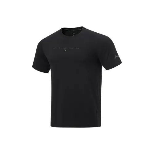 LINING Running Collection Мужская Черная Футболка