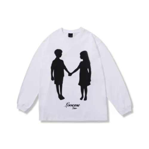 LOVE ME LATER Длинный рукав Т-рубашка Унисекс