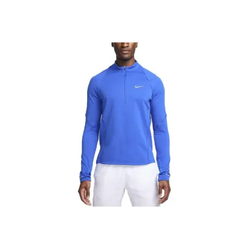 nike Element Repel T Рубашка Мужская Синяя