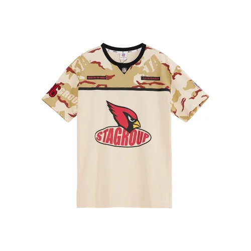 NFL X STA Co Branded Series Светлый хаки Унисекс Футболка