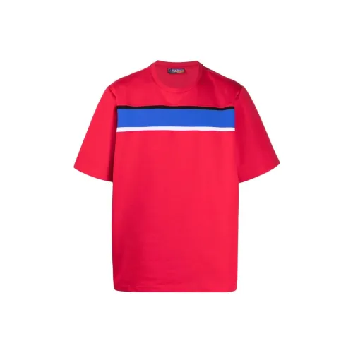 Just Don Red Men's T-Shirts Just Don Красные Мужские Футболки