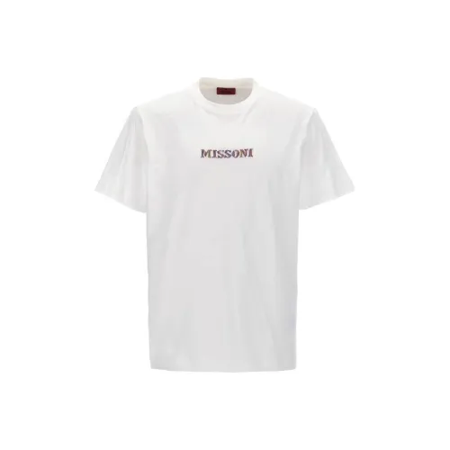MISSONI Белая Мужская T-рубашка
