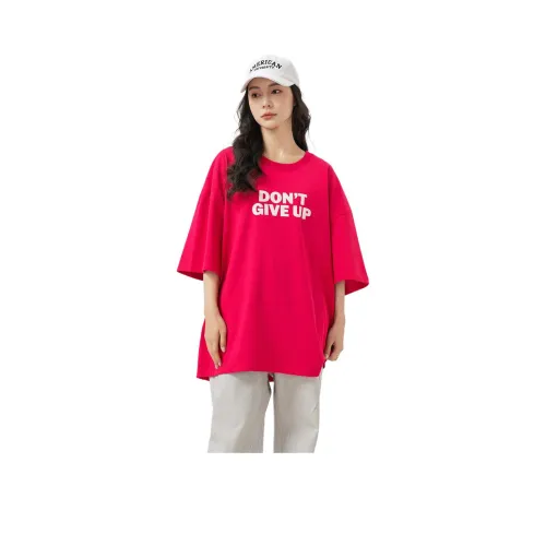 RAMPAGE T-Shirt Унисекс Розовый Красный