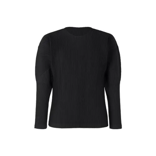 ISSEY MIYAKE Мужские черные T-рубашки